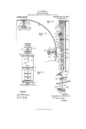 Patent for Locking Mechanism