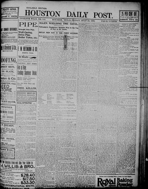 The Houston Daily Post (Houston, Tex.), Vol. TWELFTH YEAR, No. 111, Ed. 1, Friday, July 24, 1896