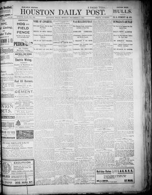 The Houston Daily Post (Houston, Tex.), Vol. XVIITH YEAR, No. 242, Ed. 1, Monday, December 2, 1901