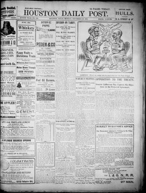 The Houston Daily Post (Houston, Tex.), Vol. XVIITH YEAR, No. 256, Ed. 1, Monday, December 16, 1901