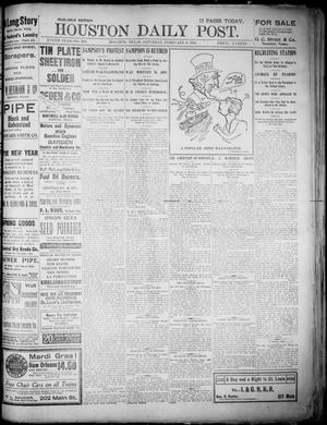 The Houston Daily Post (Houston, Tex.), Vol. XVIITH YEAR, No. 310, Ed. 1, Saturday, February 8, 1902