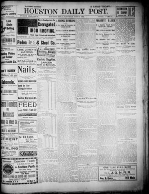 The Houston Daily Post (Houston, Tex.), Vol. XVIIITH YEAR, No. 64, Ed. 1, Saturday, June 7, 1902