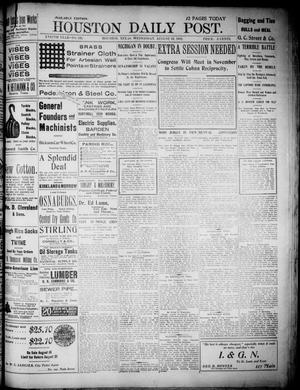 The Houston Daily Post (Houston, Tex.), Vol. XVIIITH YEAR, No. 131, Ed. 1, Wednesday, August 13, 1902