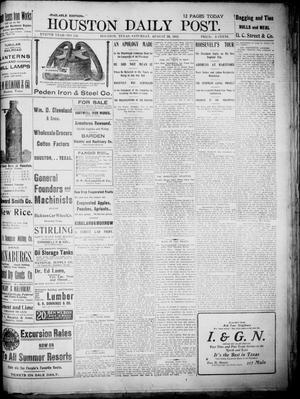 The Houston Daily Post (Houston, Tex.), Vol. XVIIITH YEAR, No. 141, Ed. 1, Saturday, August 23, 1902