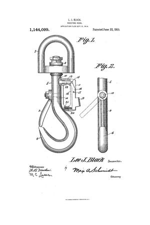 Primary view of object titled 'Hoisting Hook.'.