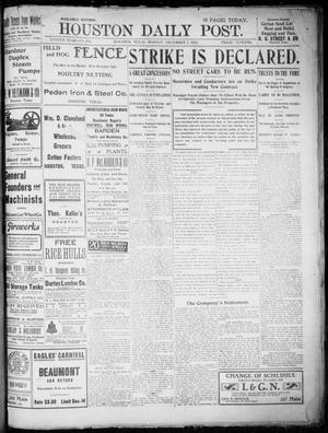 The Houston Daily Post (Houston, Tex.), Vol. XVIIITH YEAR, No. 241, Ed. 1, Monday, December 1, 1902