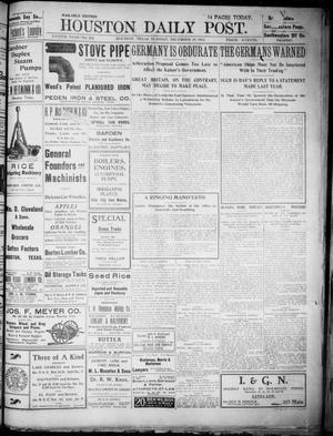 The Houston Daily Post (Houston, Tex.), Vol. XVIIITH YEAR, No. 256, Ed. 1, Tuesday, December 16, 1902