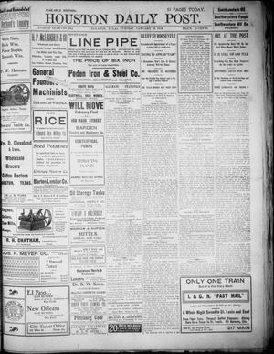 The Houston Daily Post (Houston, Tex.), Vol. XVIIITH YEAR, No. 284, Ed. 1, Tuesday, January 13, 1903