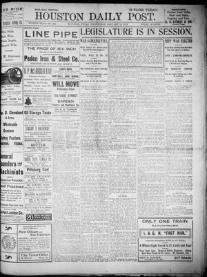 The Houston Daily Post (Houston, Tex.), Vol. XVIIITH YEAR, No. 285, Ed. 1, Wednesday, January 14, 1903