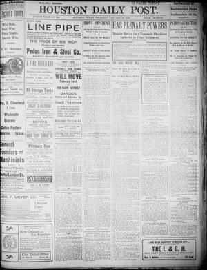 The Houston Daily Post (Houston, Tex.), Vol. XVIIITH YEAR, No. 286, Ed. 1, Thursday, January 15, 1903