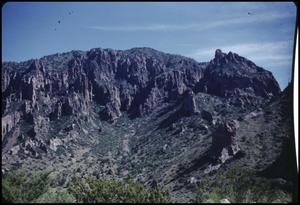 [Eroded Chisos Mountains]