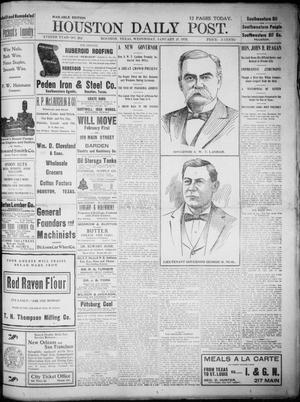 The Houston Daily Post (Houston, Tex.), Vol. XVIIITH YEAR, No. 292, Ed. 1, Wednesday, January 21, 1903