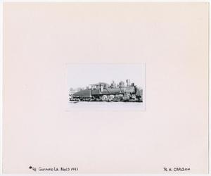 Primary view of object titled '[Train #41 in Gifford, Louisiana]'.