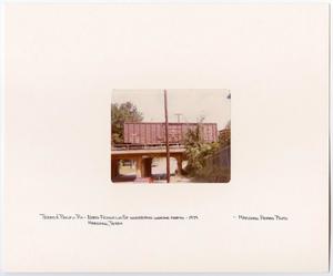Primary view of object titled '[T&P Railway on an Overpass]'.