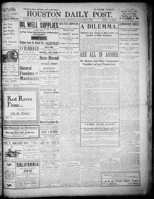 The Houston Daily Post (Houston, Tex.), Vol. XVIIITH YEAR, No. 307, Ed. 1, Thursday, February 5, 1903