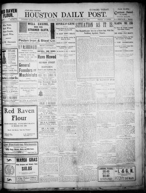 The Houston Daily Post (Houston, Tex.), Vol. XVIIITH YEAR, No. 313, Ed. 1, Wednesday, February 11, 1903