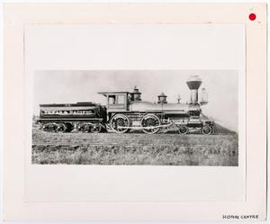 Primary view of object titled '[Side Shot of T&P Train #55]'.