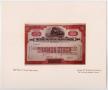 Thumbnail image of item number 1 in: '[T&P Stock Certificate]'.