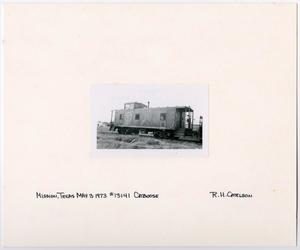 [Caboose #13141 in Mission, Texas]