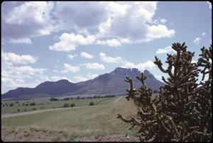 Primary view of object titled '[Sawtooth Mountain in Davis Mountains]'.