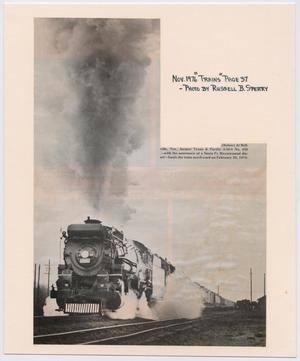 Primary view of object titled '[T&P Train #610 Captioned]'.