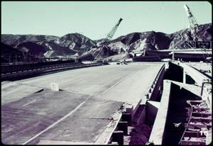 Primary view of object titled '[Offset Overpass at the Foothill Freeway]'.
