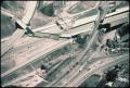 Thumbnail image of item number 1 in: '[Aerial View of a Collapsed Overpass]'.