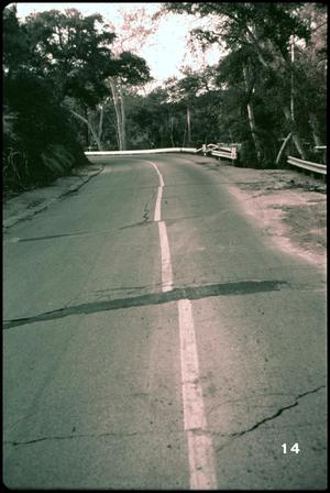 [Offset Center Line of Highway in Kagel Canyon]