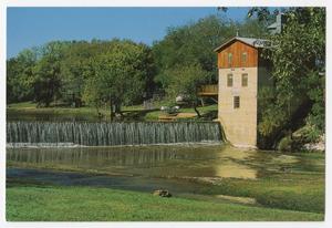 Primary view of object titled '[Postcard of Summers Mill in Salado, Texas]'.
