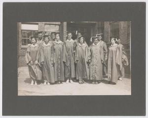 [Photograph of Salado High School Graduates, 1936]