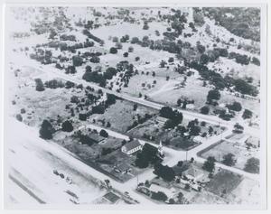 [Photograph of Salado, Texas During I-35 Construction]