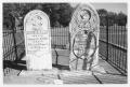 Primary view of [Photograph of Gravestones for Tollie and Cynthia W. Baines]