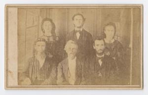 Primary view of object titled '[Photograph of Salado College Faculty]'.