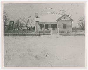 Primary view of object titled '[Photograph of Berry House on Main Street]'.