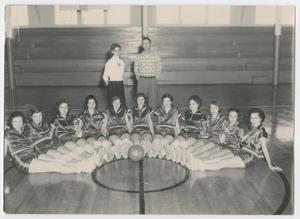 [Photograph of Girls Basketball Team, 1960]