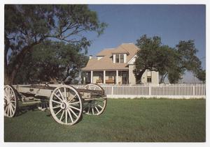 [Postcard of White-Aiken House in Salado, Texas]