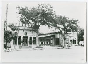 Primary view of object titled '[Photograph of Salado Square on Main Street]'.