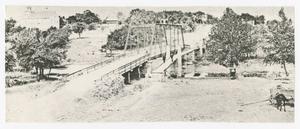 [Photograph of Two Bridges Over Salado Creek]