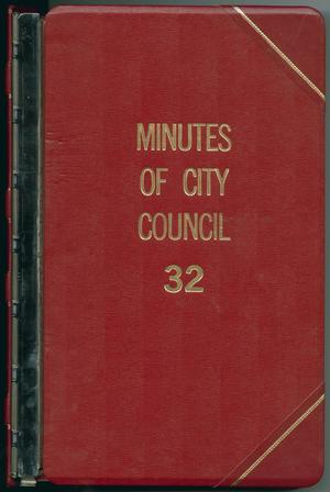 Primary view of object titled '[Abilene City Council Minutes: 1991]'.