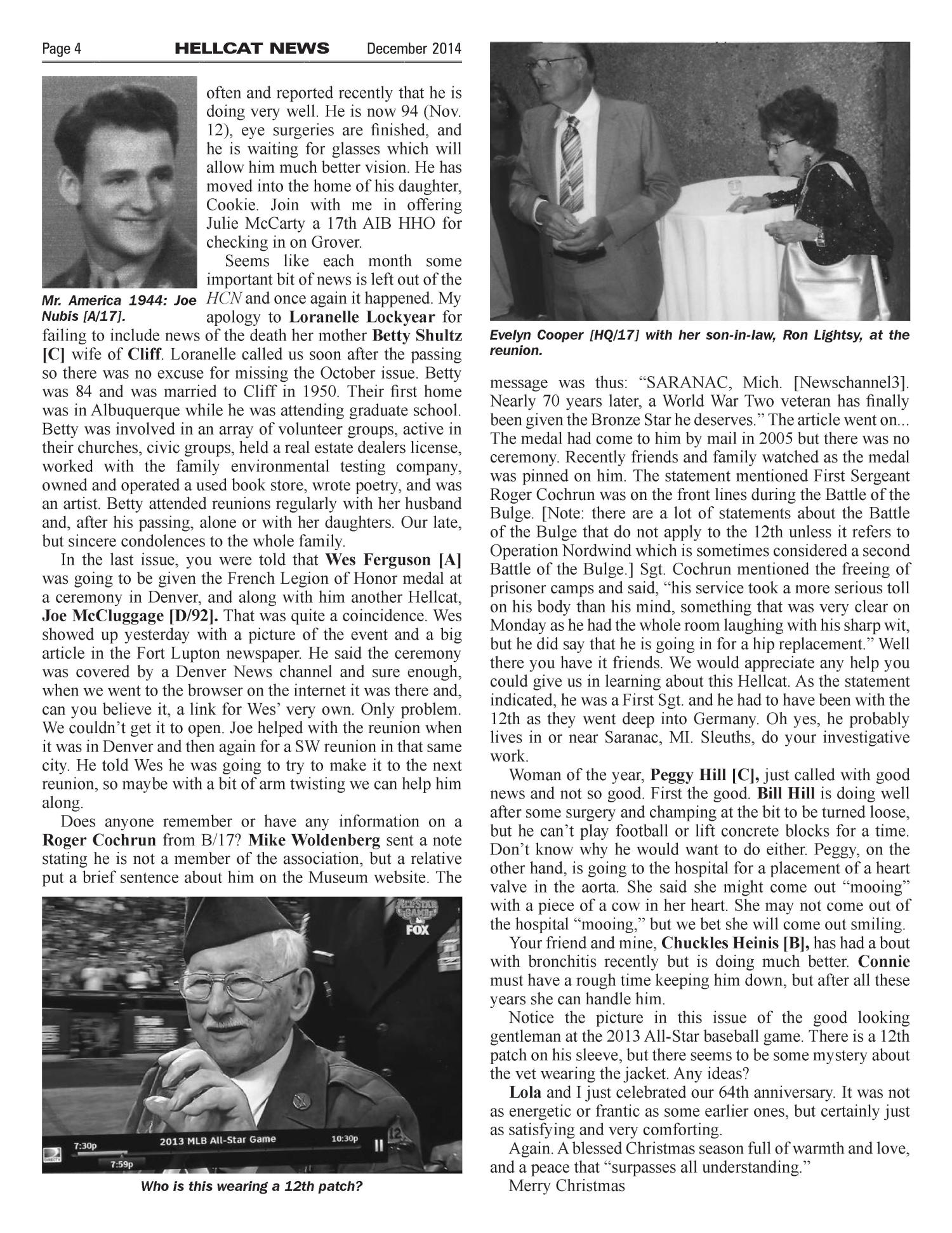 Hellcat News (Garnet Valley, Pa.), Vol. 68, No. 4, Ed. 1, December 2014
                                                
                                                    [Sequence #]: 4 of 48
                                                
