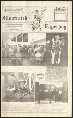 Primary view of object titled 'Illustrated Paperboy (Cleveland, Tex.), Vol. 8, No. 28, Ed. 1 Wednesday, October 11, 2000'.