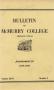 Thumbnail image of item number 1 in: 'Bulletin of McMurry College, 1949-1950'.
