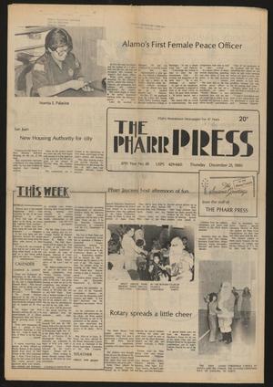 Primary view of object titled 'The Pharr Press (Pharr, Tex.), Vol. 47, No. 48, Ed. 1 Thursday, December 25, 1980'.