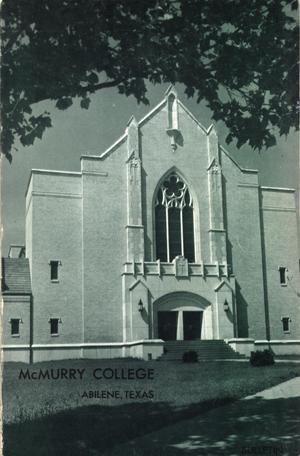 Bulletin of McMurry College, 1963-1964