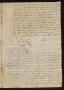 Thumbnail image of item number 3 in: '[Correspondence Between Three Spanish Officials and their Governor]'.