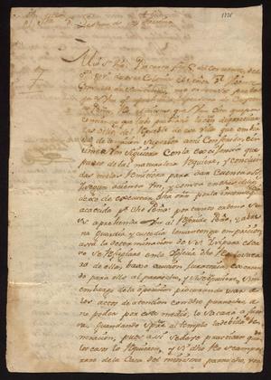 Primary view of [Correspondence Between Three Spanish Officials and their Governor]