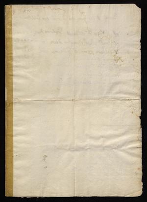 Primary view of object titled '[Letter from Maria Magdalena Gutierrez to Manuel de Escandón, January 24, 1797]'.