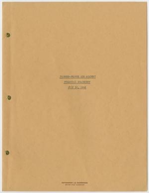Primary view of object titled 'Plosser-Prince Air Academy Financial Statement: July 31, 1943 #2'.