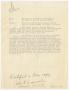 Thumbnail image of item number 1 in: '[Letter from The Chief of the Bureau of Aeronautics to The Chief of the U.S. Army Air Force]'.