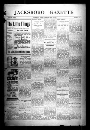 Primary view of object titled 'Jacksboro Gazette (Jacksboro, Tex.), Vol. 34, No. 50, Ed. 1 Thursday, May 14, 1914'.